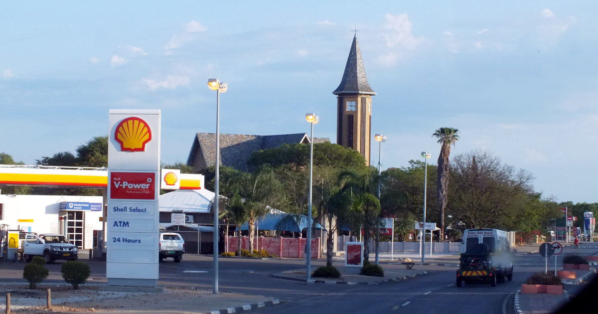 City on the move Otjiwarongo, Namibia