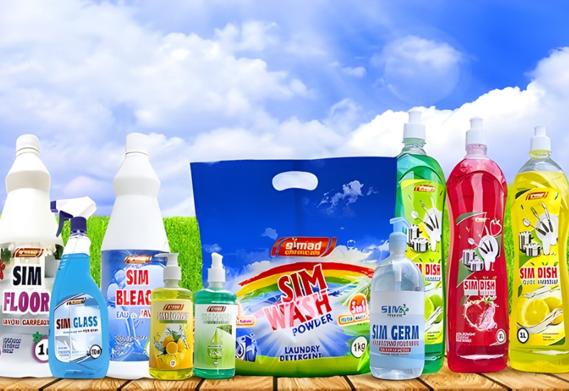 A selection of cleaning products manufactured by Fisco.
